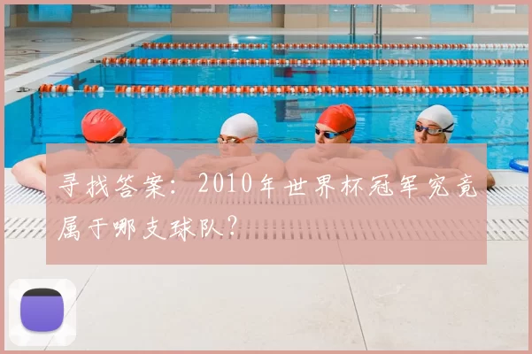 寻找答案:2010年世界杯冠军究竟属于哪支球队?