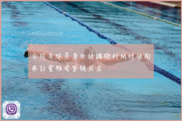 合同年球员身价榜揭晓科纳特领衔弗拉霍维奇紧随其后