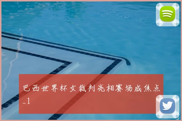 巴西世界杯女裁判亮相赛场成焦点_1