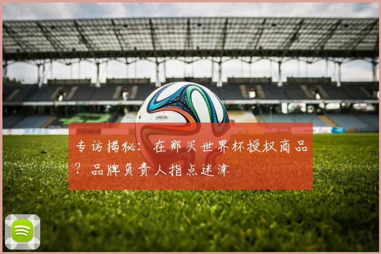 专访揭秘：在那买世界杯授权商品？品牌负责人指点迷津