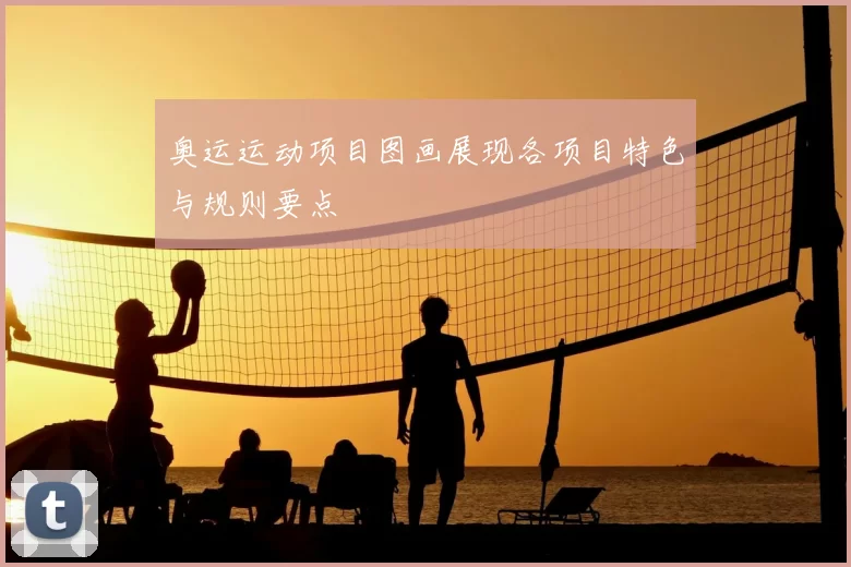 奥运运动项目图画展现各项目特色与规则要点