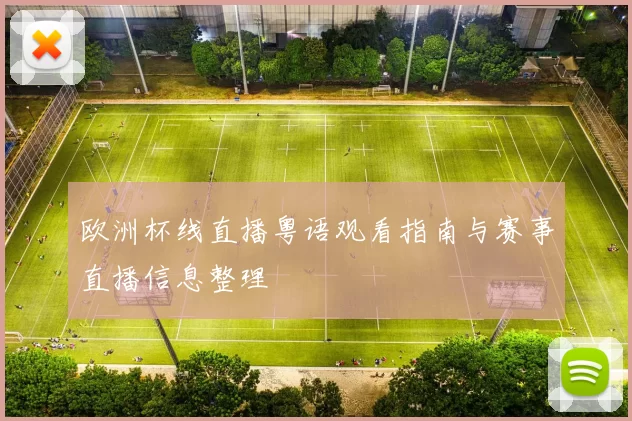 欧洲杯线直播粤语观看指南与赛事直播信息整理